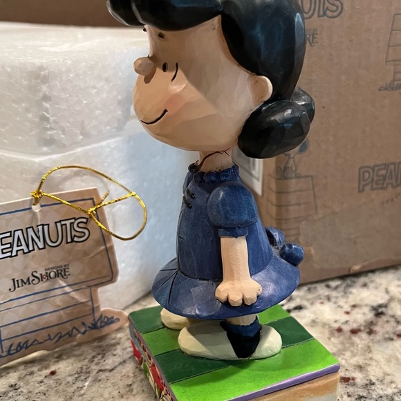 3 Jim Shore Peanuts Figures -box/foam/tag included - Picture 9 of 16